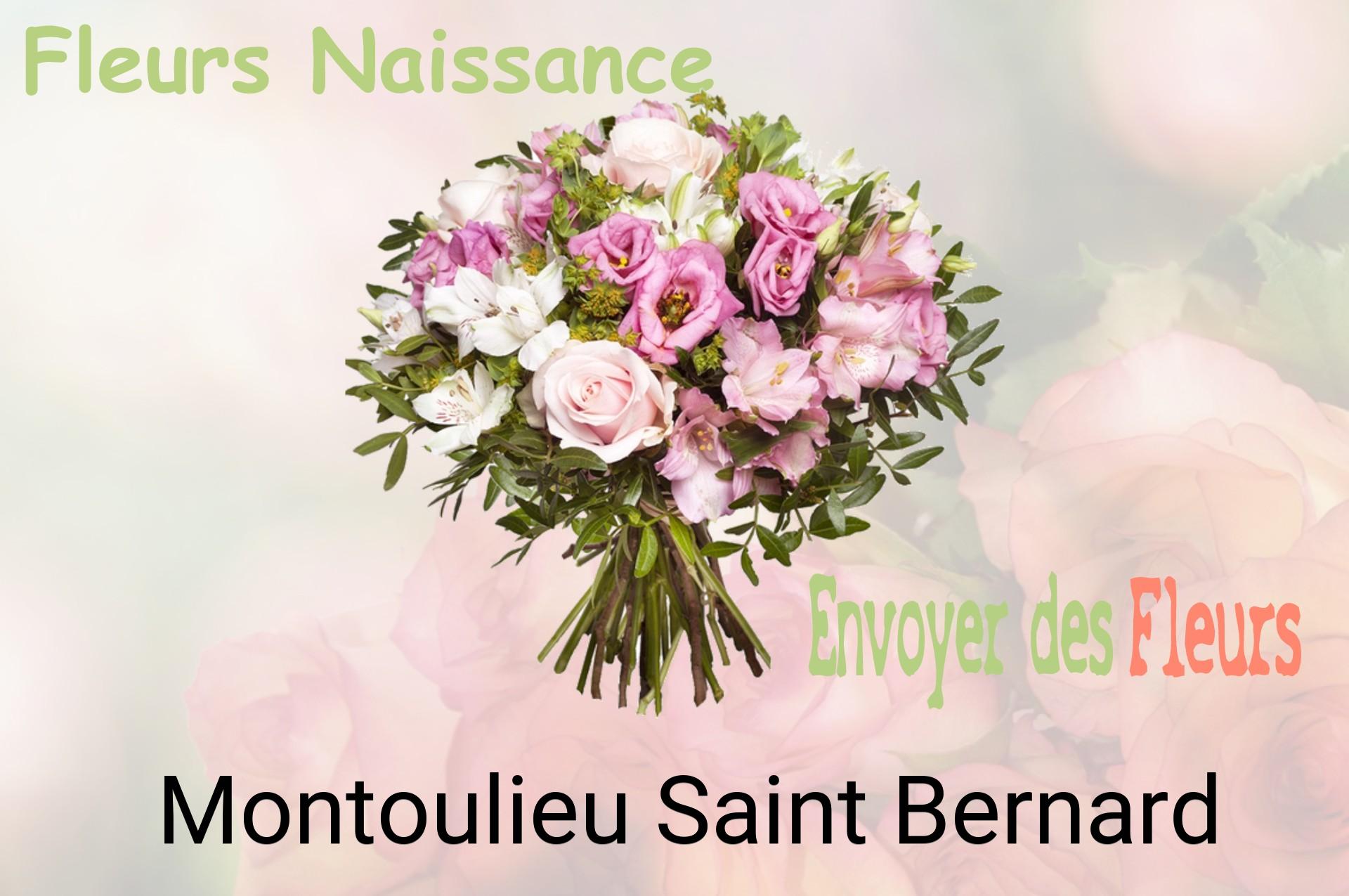 Bouquet de fleurs de naissance livré à Montoulieu-Saint-Bernard